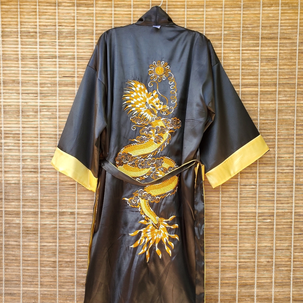 Oriental Silk robe